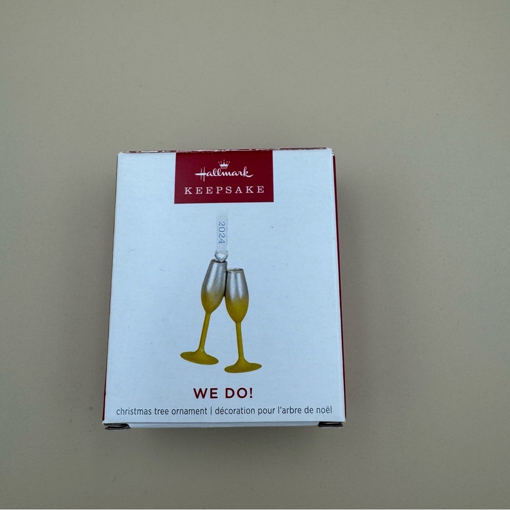 New Hallmark Keepsake 'We Do!' Ornament 2024